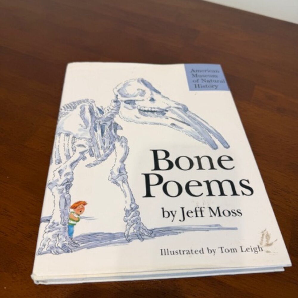 Bone Poems Hardcover Book.